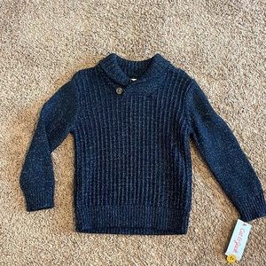 NWT Navy sweater boys 4t, Cat and Jack